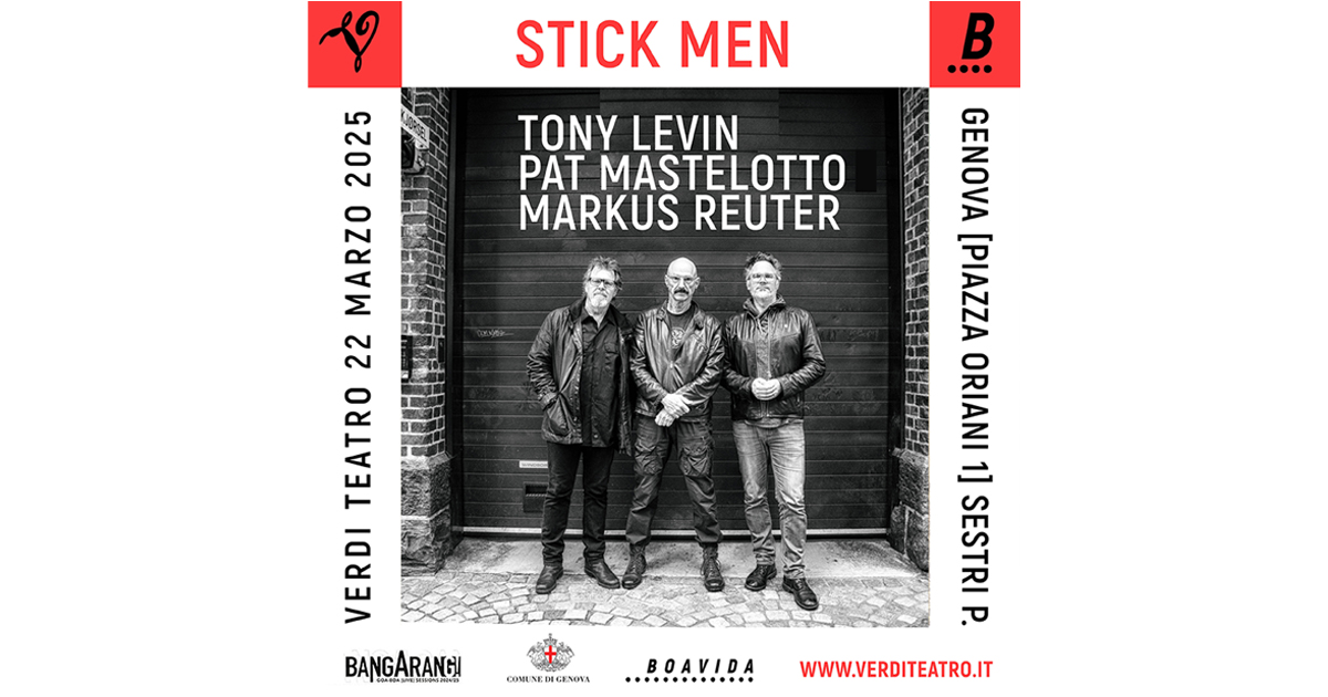 STICK MEN al Verdi di Genova