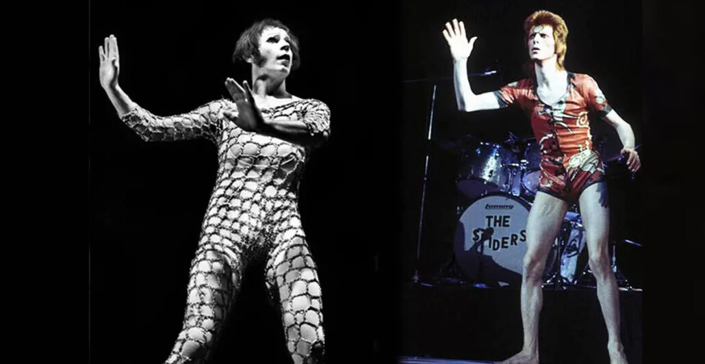 Lindsay Kemp e David Bowie