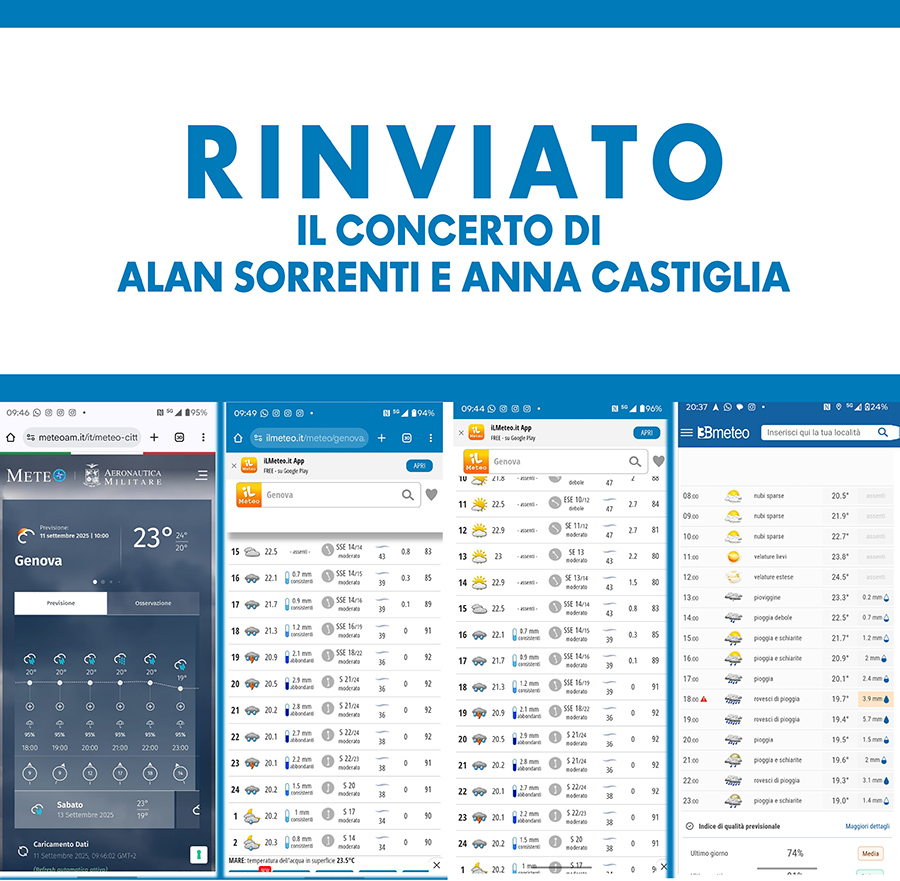 GENOVA - ALAN SORRENTI RINVIATO AD OTTOBRE