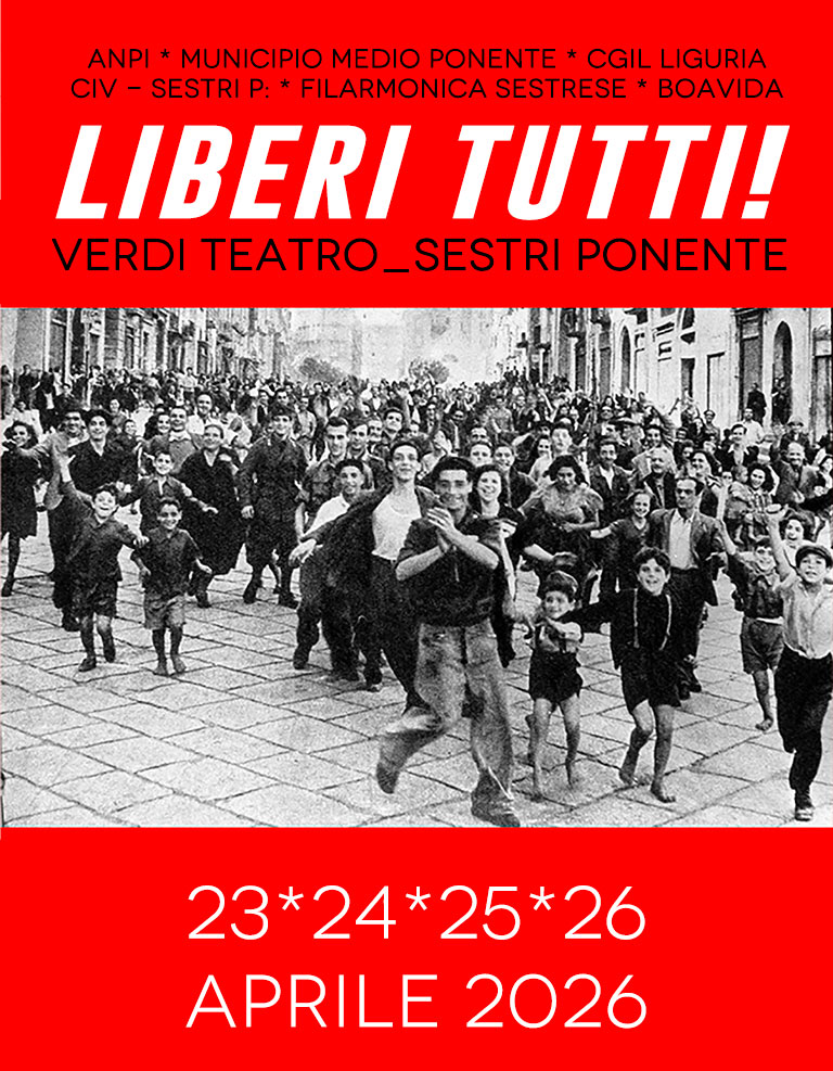 Festa della Liberazione a Sestri Ponente - Teatro Verdi